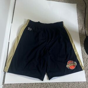 Men’s Wheatland Wizards Reversible AAU Basketball Shorts Navy Blue/White Size: M